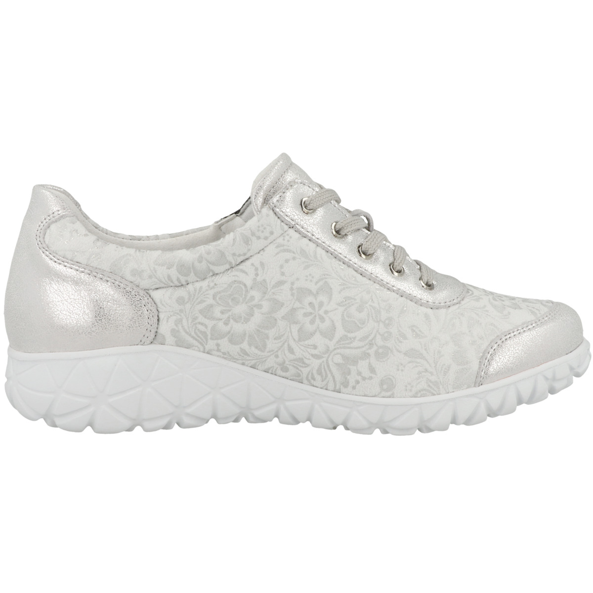 Waldläufer H-Havy-Soft Sneaker Low silber