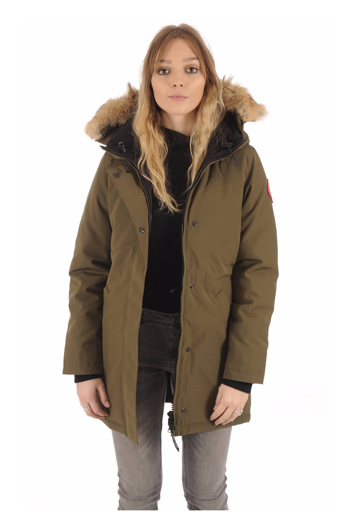 Canada Goose Parkas Femme couleur vert