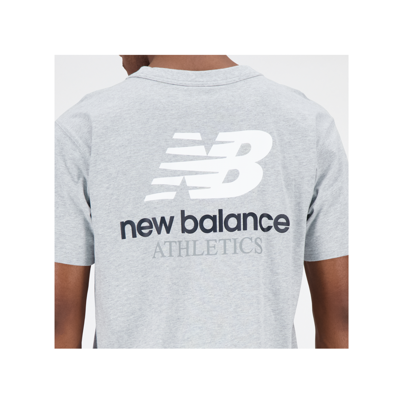 New Balance Athletics Remastered T-Shirt Grau FAG