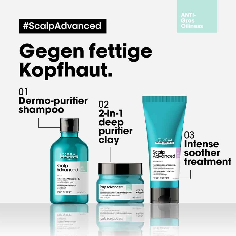 L&'Oréal Professionnel Serie Expert Scalp Advanced Anti-Oiliness 2in1 Deep Purifier Clay