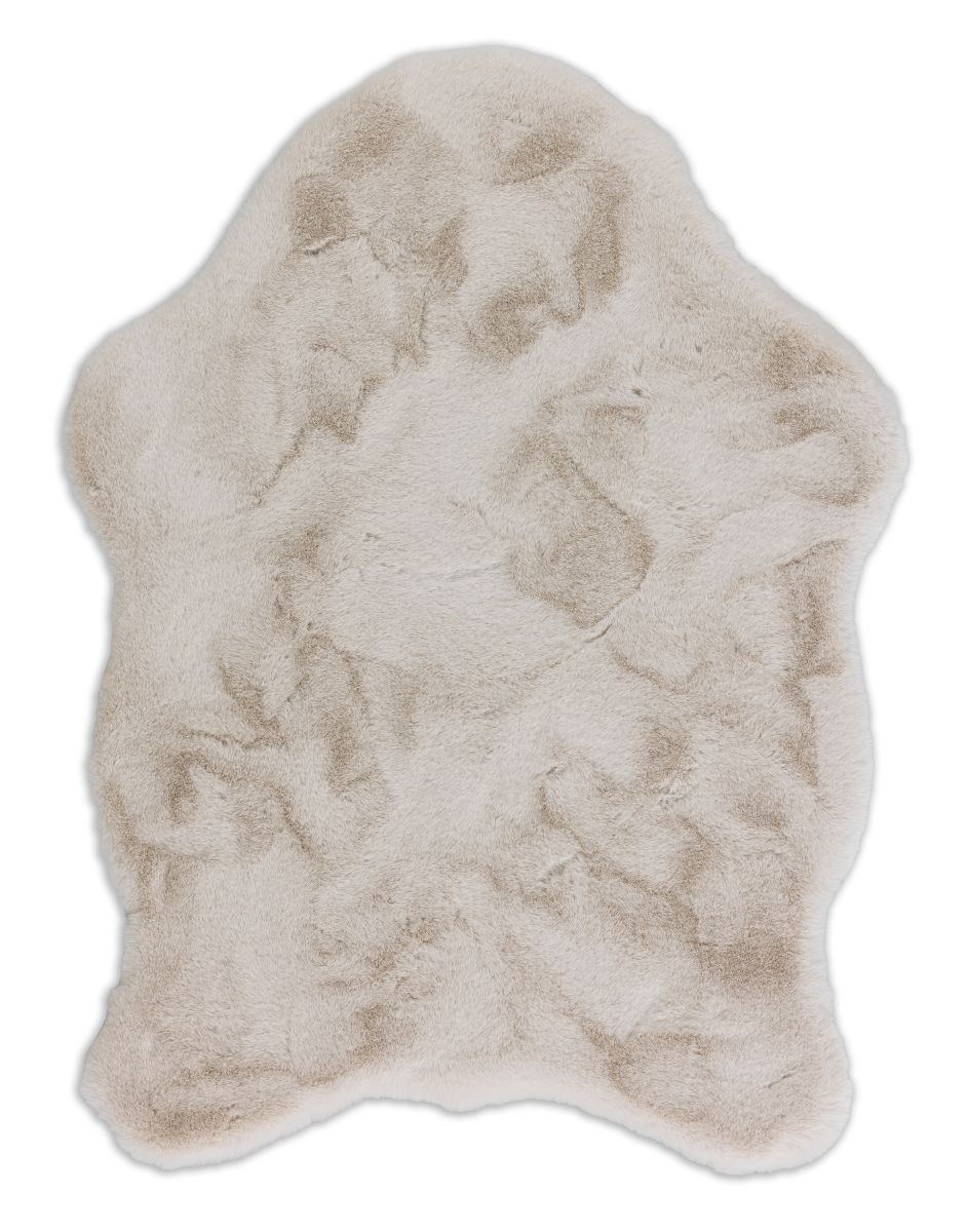 Schöner Wohnen Kunstfell Tender in Schaffelloptik Creme 60 x 90 cm