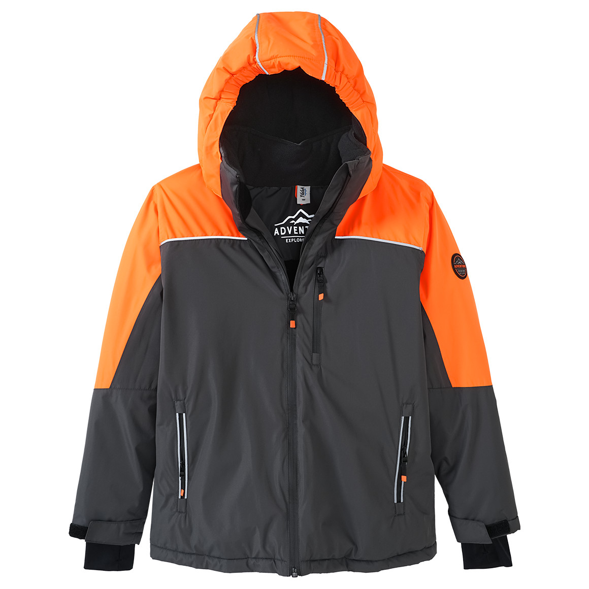 Jungen Schneejacke mit Schneefang