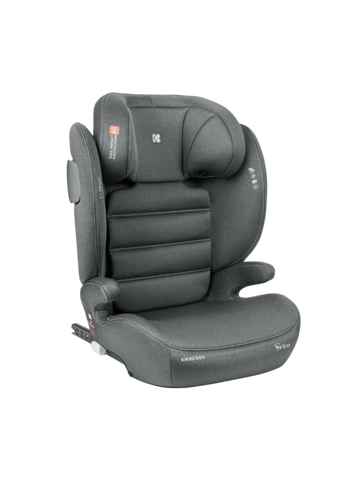 Kikkaboo Kindersitz i-Track i-Size in grau günstig kaufen onesize