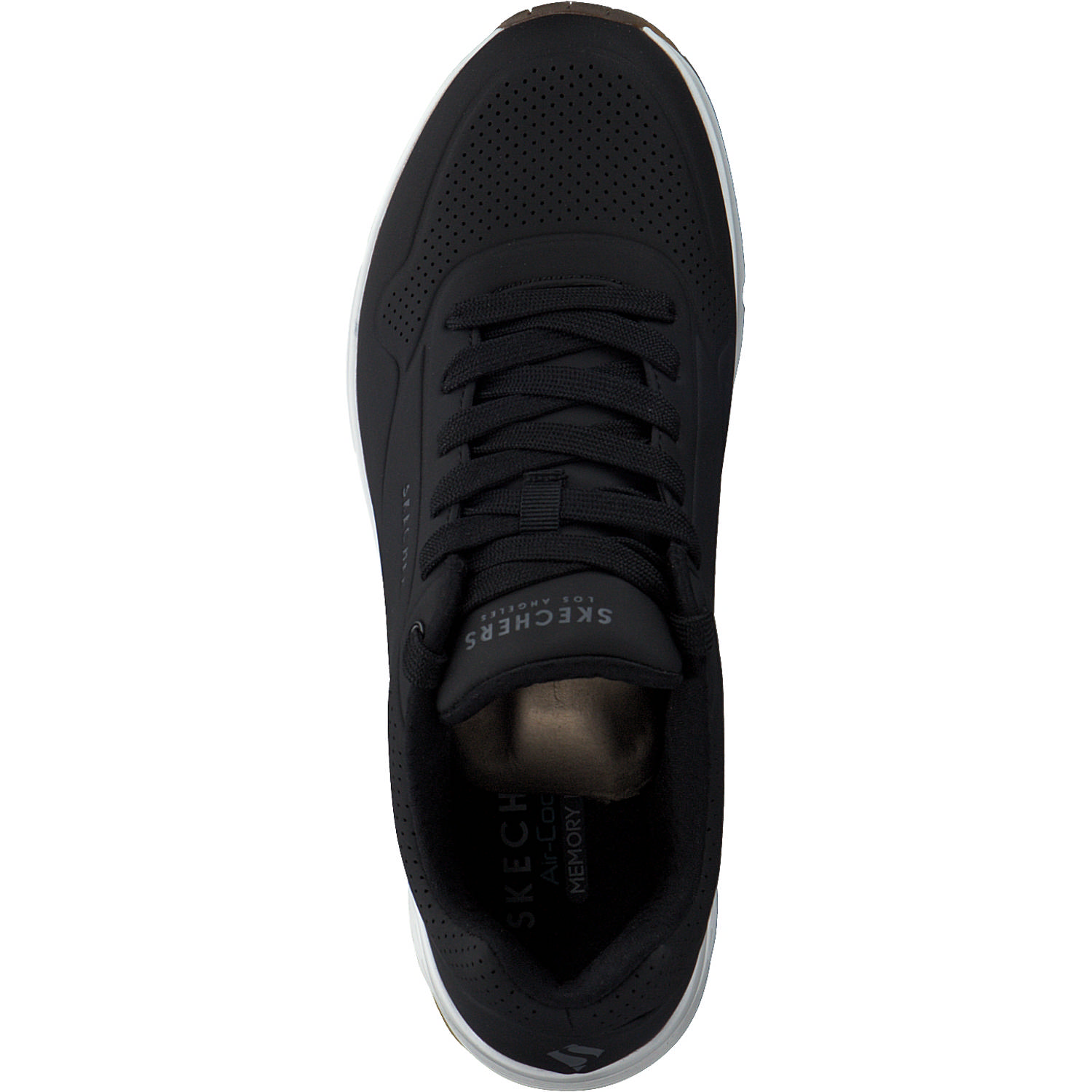 Skechers 52458, Sneakers Low, Herren, schwarz