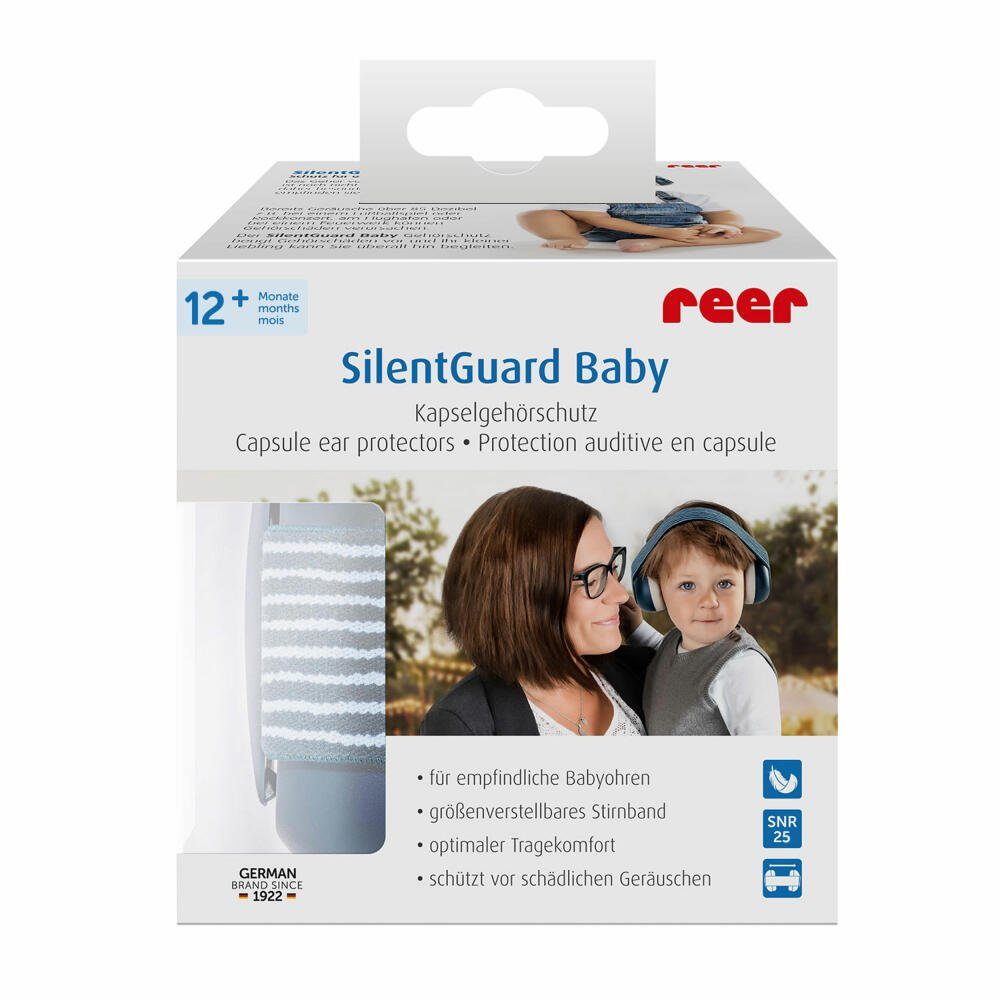 Reer Kapselgehörschutz SilentGuard Baby Blau, (1 St)