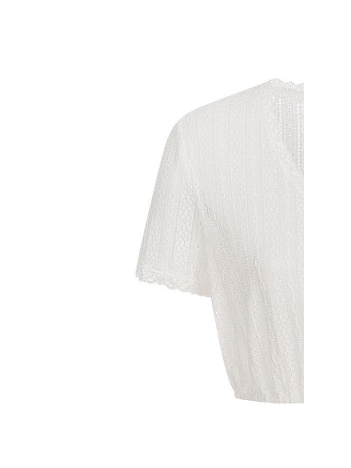 Nübler Dirndlbluse Kurzarm Jutta in Creme günstig kaufen