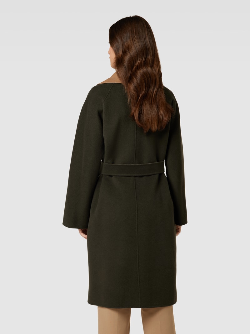 Mantel mit Reverskragen Modell 'RAIL' in khaki