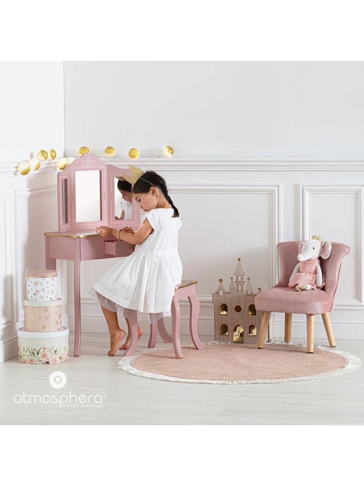Atmosphera Créateur d'intérieur Schminktisch für Kinder in rosa günstig kaufen onesize