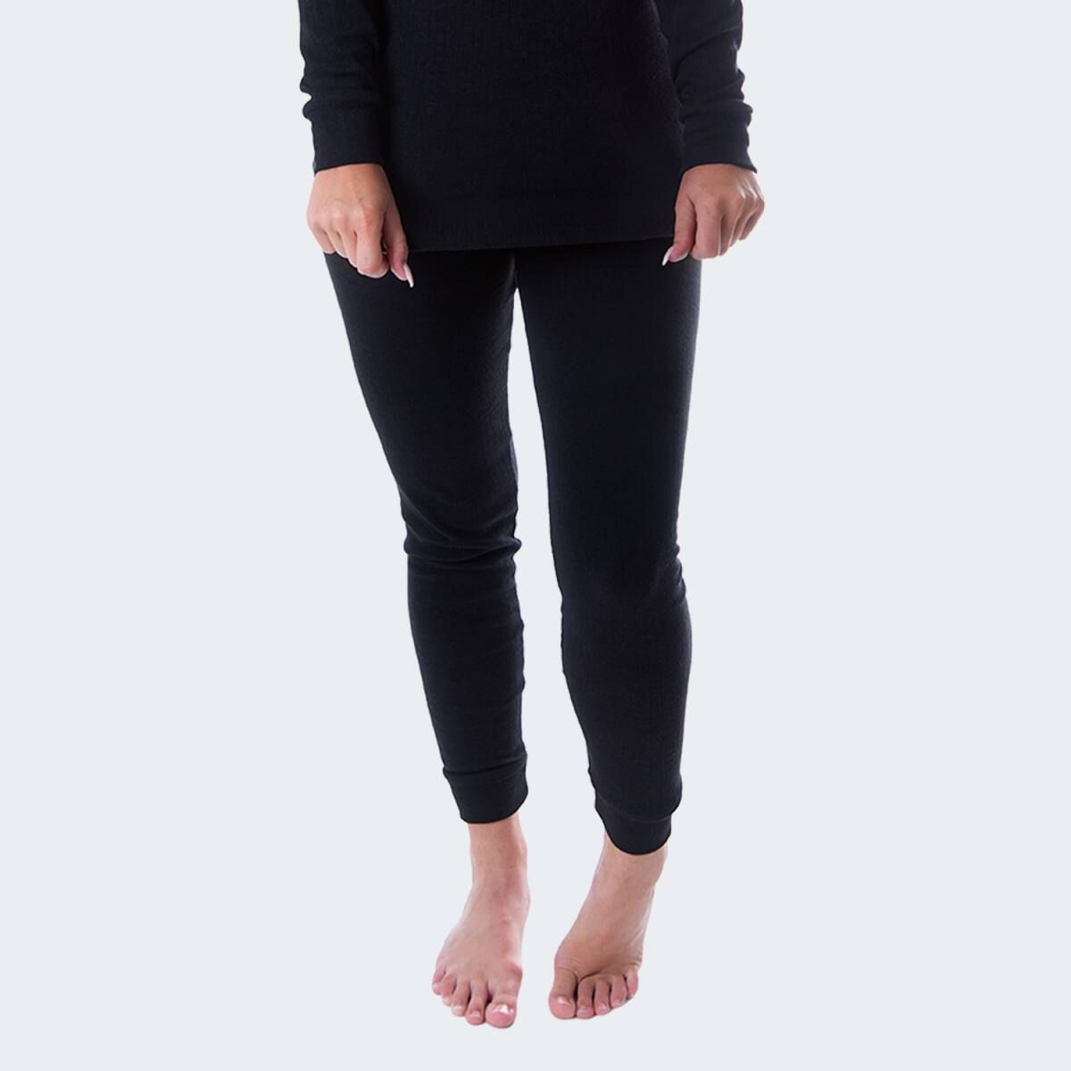 Black Snake Black Damen Thermohose