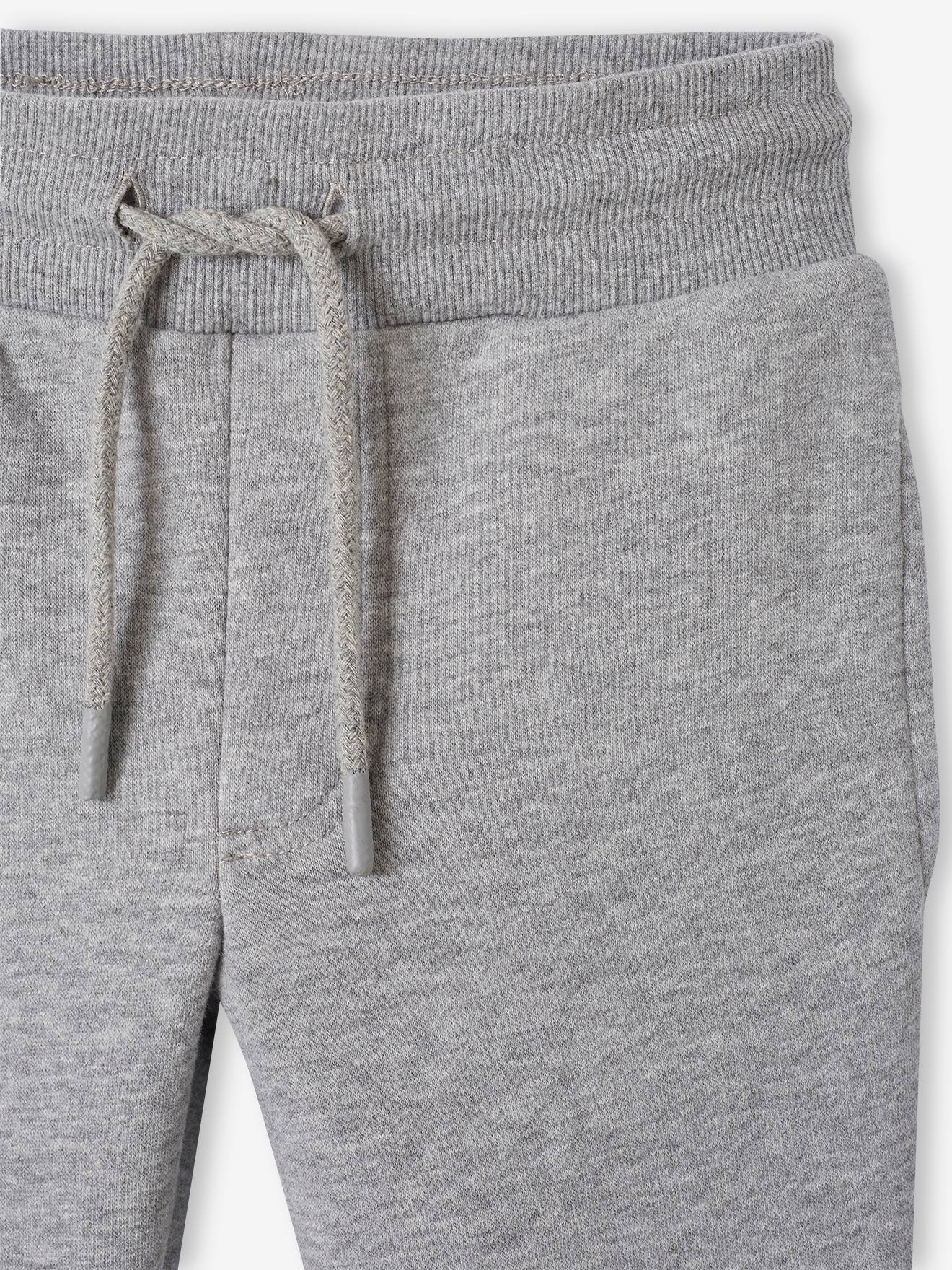 Ensemble sport garçon sweat à capuche et jogging en molleton marine