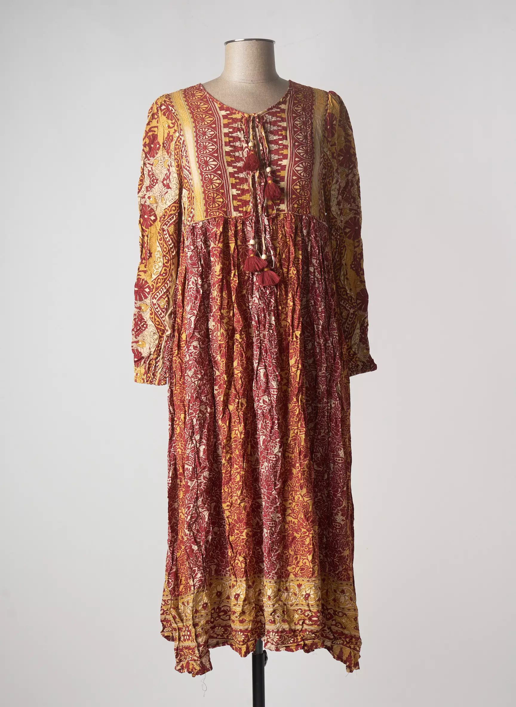 Last Queen Robes Mi Longues Femme couleur rouge