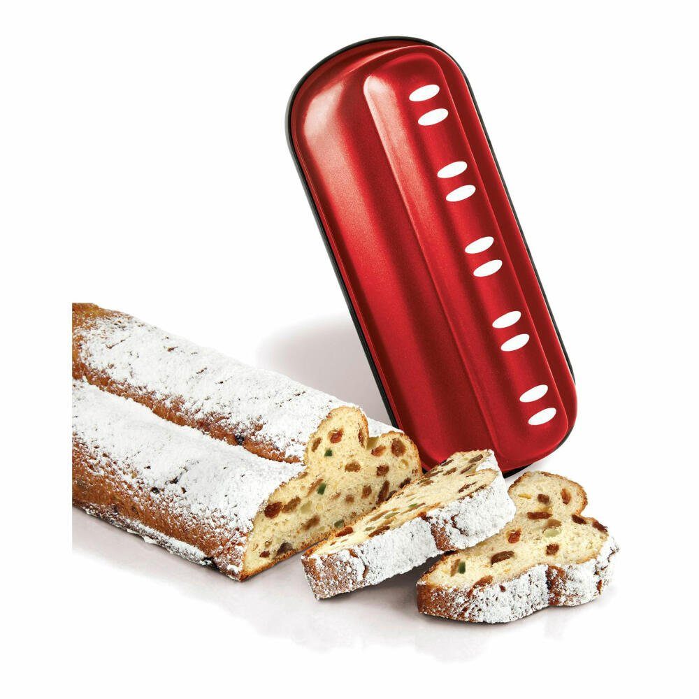 Zenker Backform Sparkling Christmas Stollenbackform 31 cm