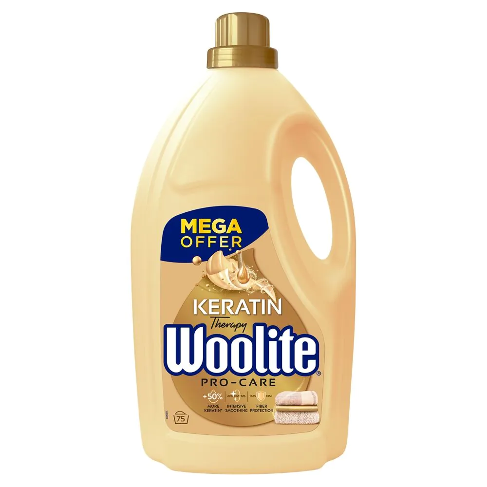 „Woolite“ skalbimo skystis su keratinu „Pro Care 4“,
