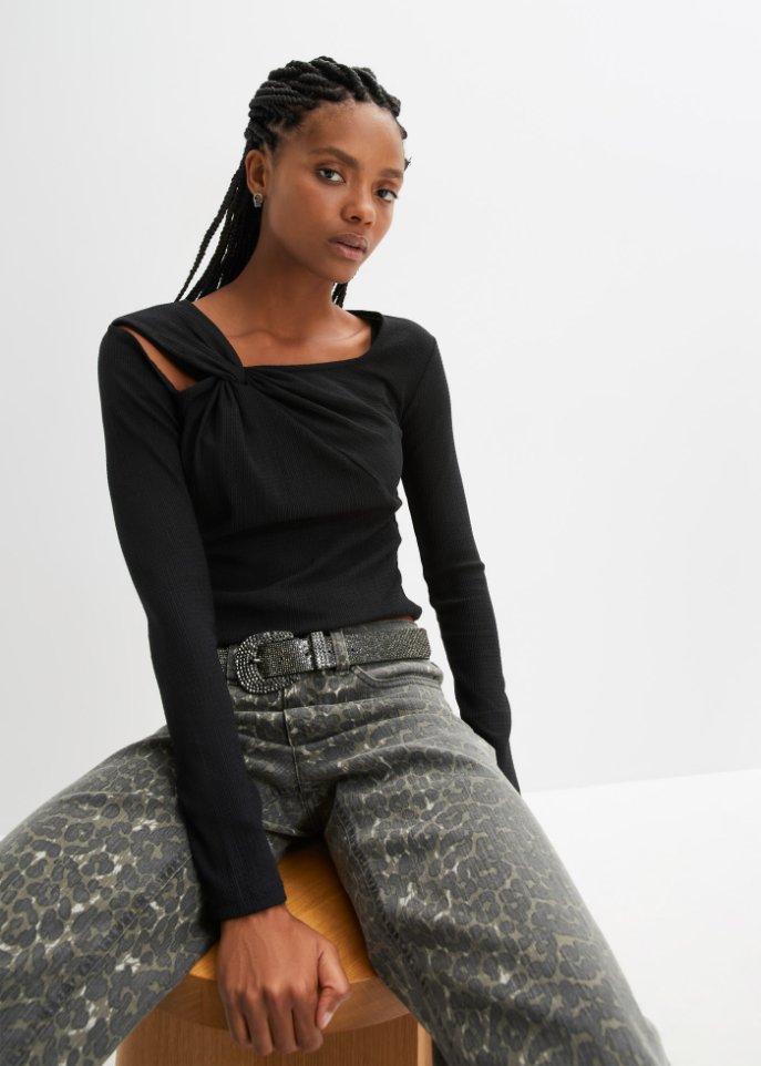 Shirt mit Cut-Out
