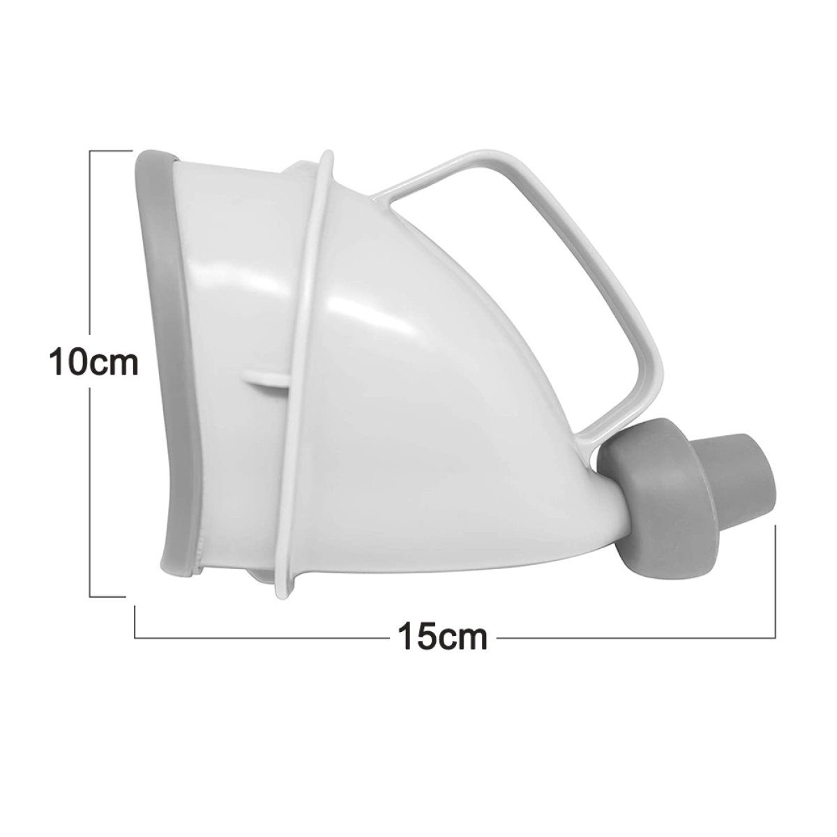 FeelGlad Campingtoilette Urinal für Frauen und Männer für Auto, Camping, Reisen, Outdoor