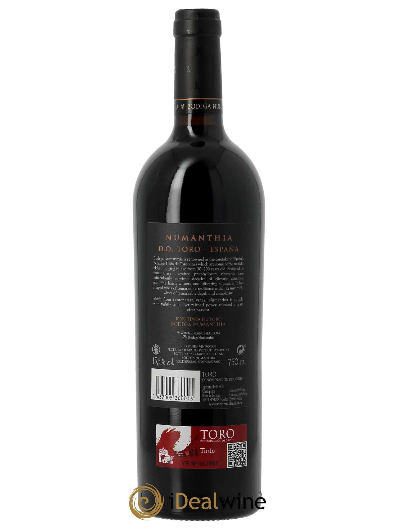 Toro DO Bodega Numanthia Numanthia  2017 - Lot de 1 Bouteille