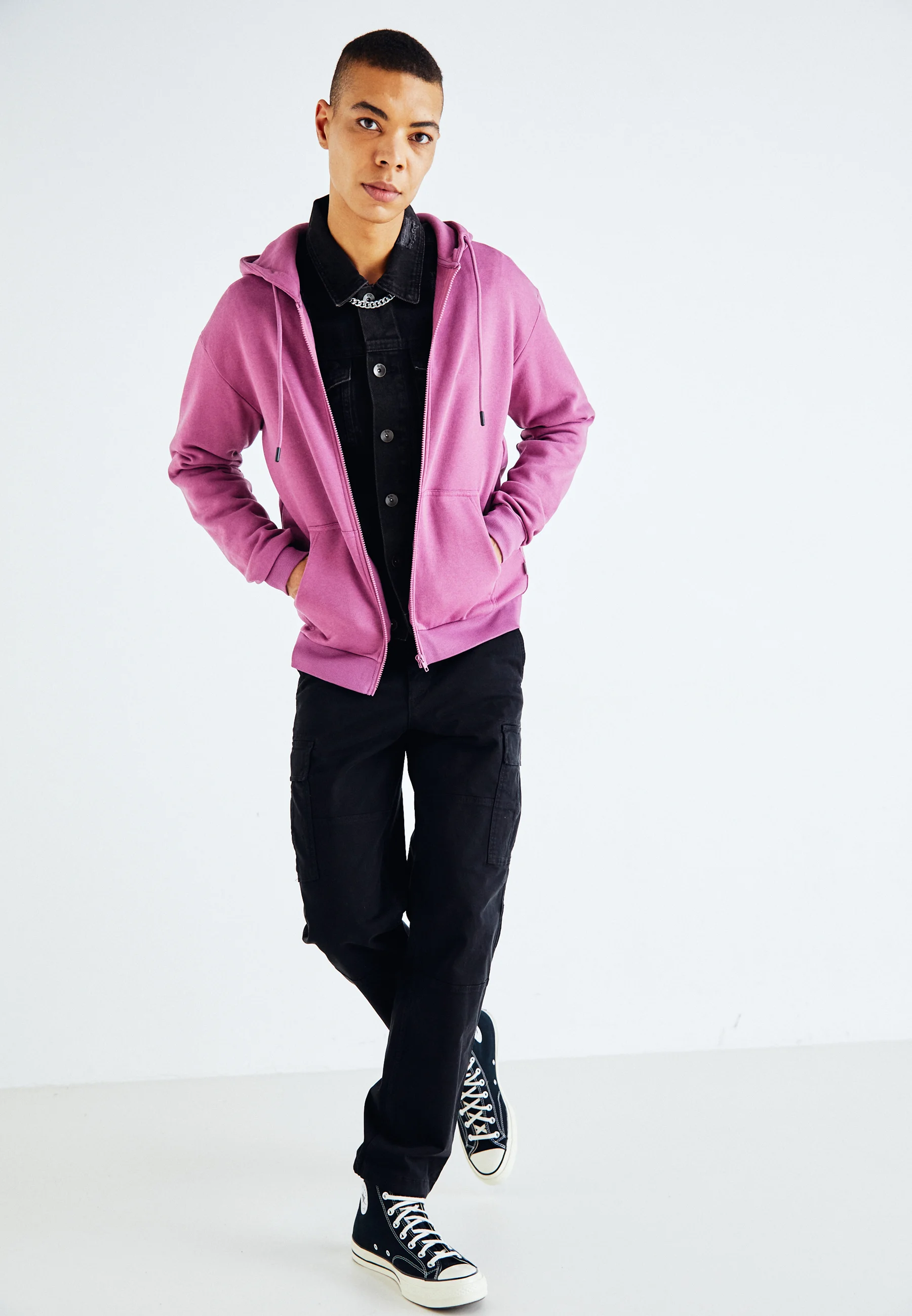 Jack & Jones JJEBRADLEY ZIP HOOD - Sudadera con cremallera