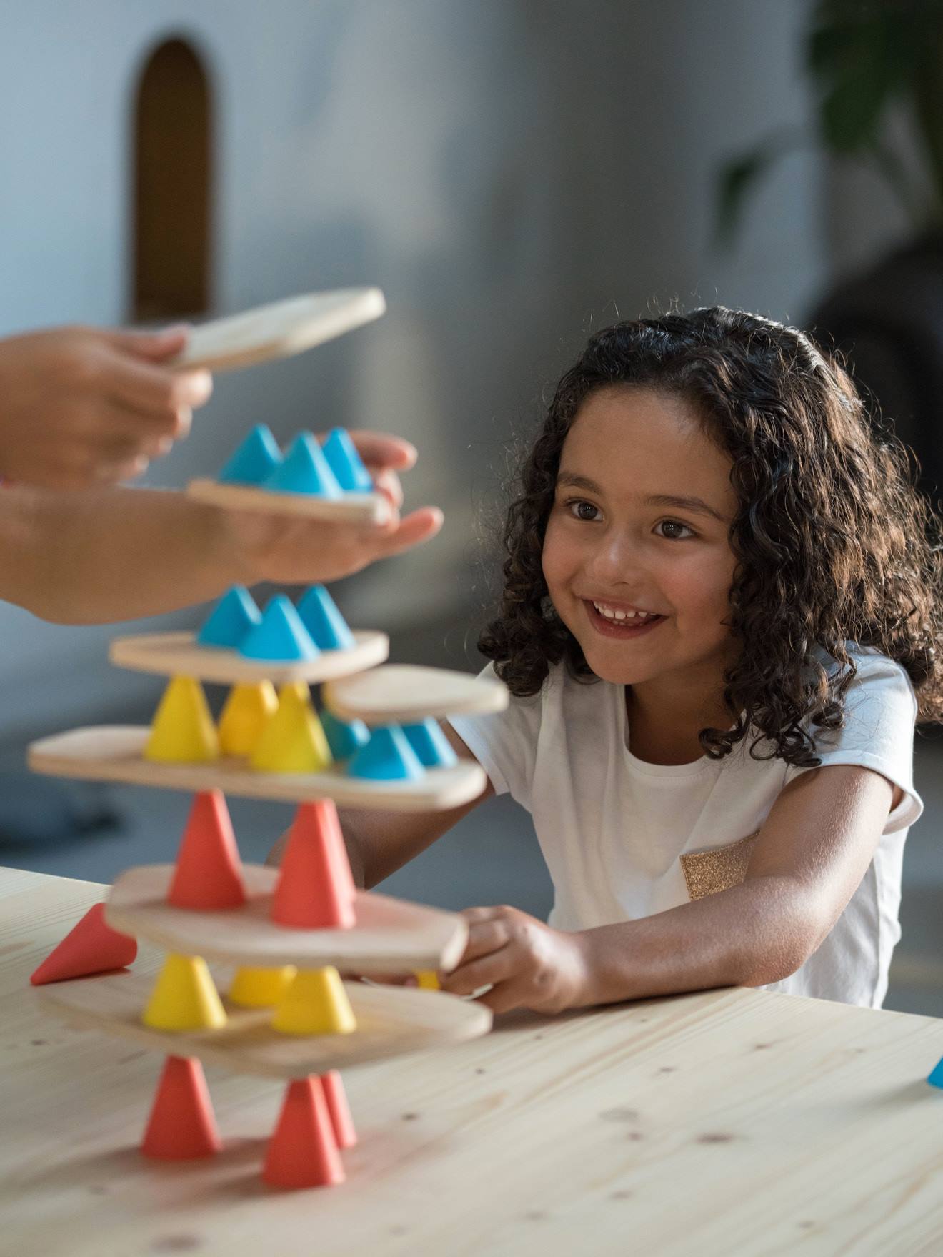 Oppi Kinder Baustein-Set Grand Kit Piks OPPI, 64 Teile - mehrfarbig