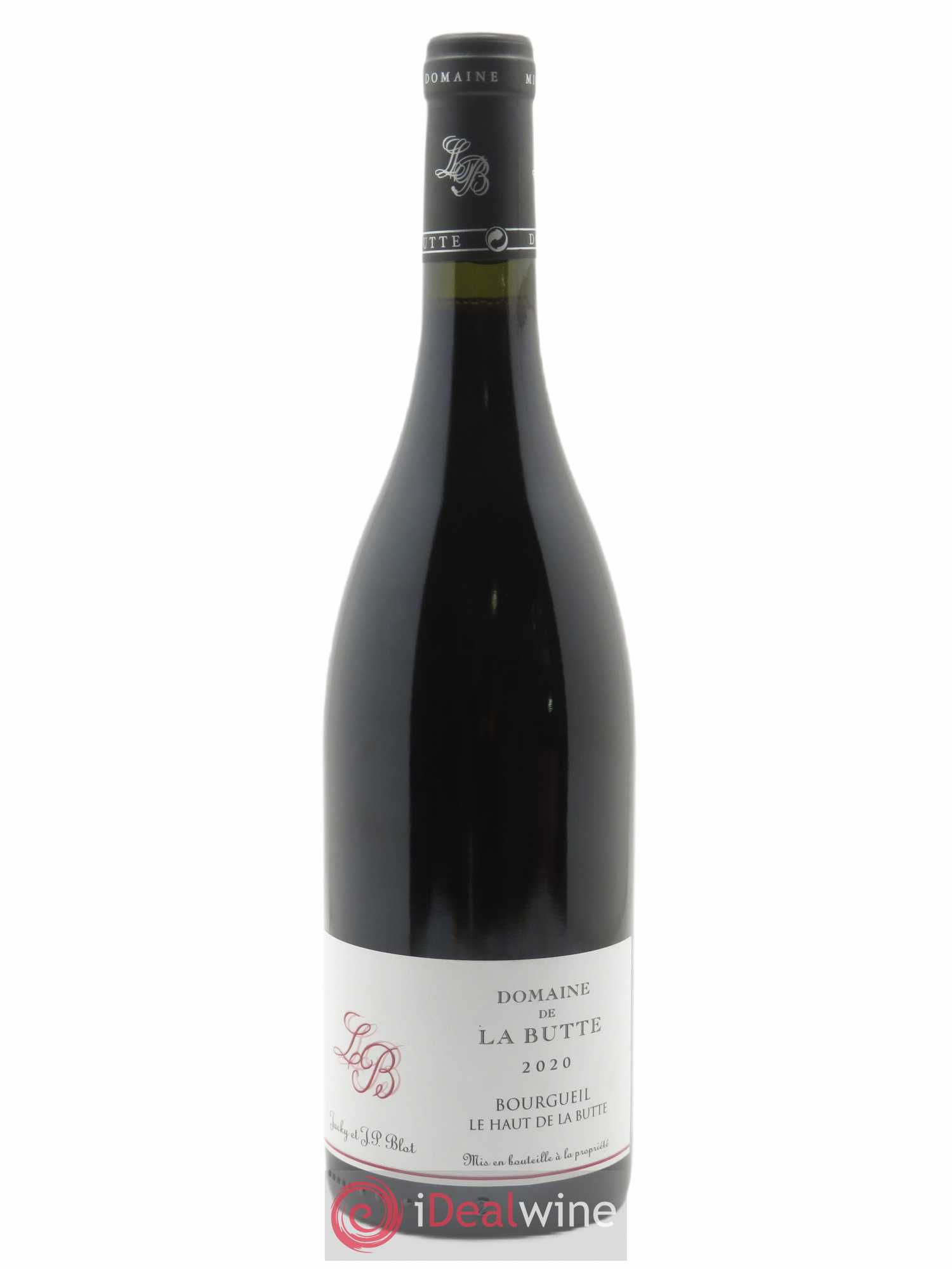 Bourgueil Le Haut de La Butte Domaine de La Butte - Jacky Blot  2020 - Lot de 1 Bouteille