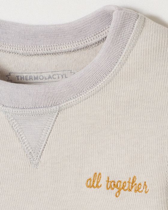 Sweat-shirt enfant molleton gratté Thermolactyl Sensitive