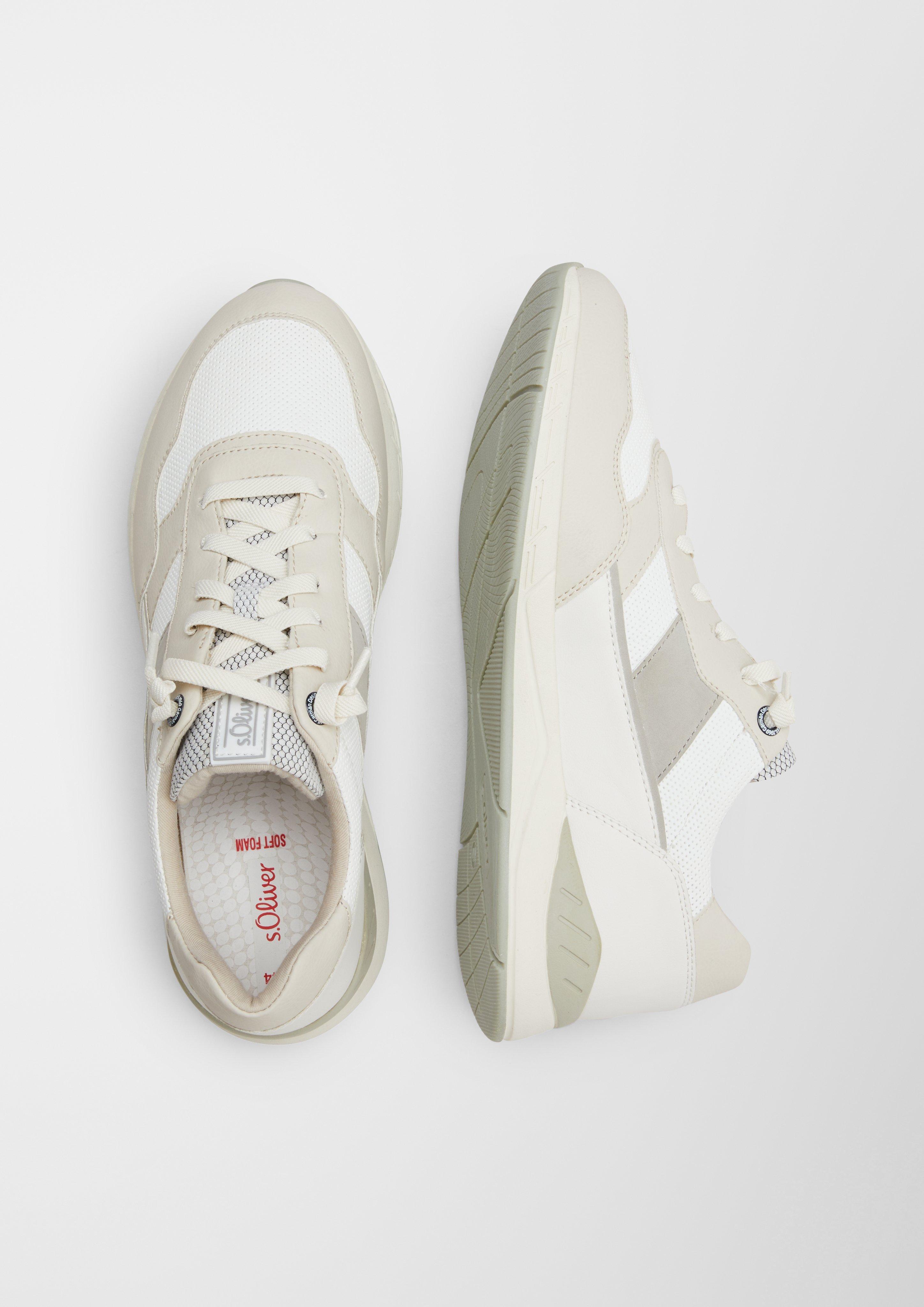 Sneaker in Lederoptik  6007276-100