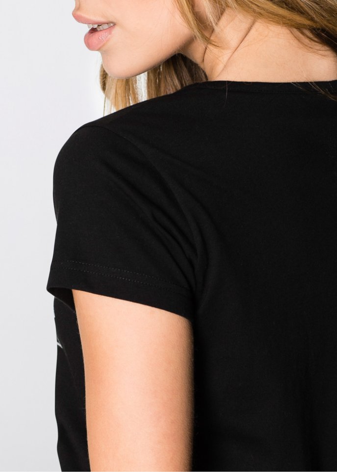 Shirt mit Mickey-Mouse-Druck