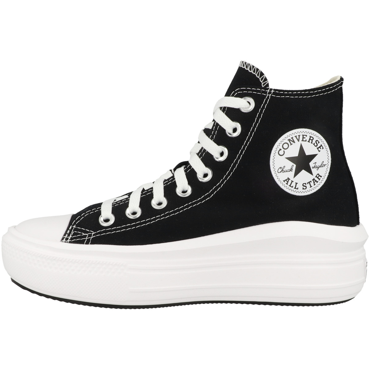 Converse Chuck Taylor All Star Move High Sneaker mid schwarz