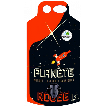 WINE POUCH - PLANETE ROUGE 2020