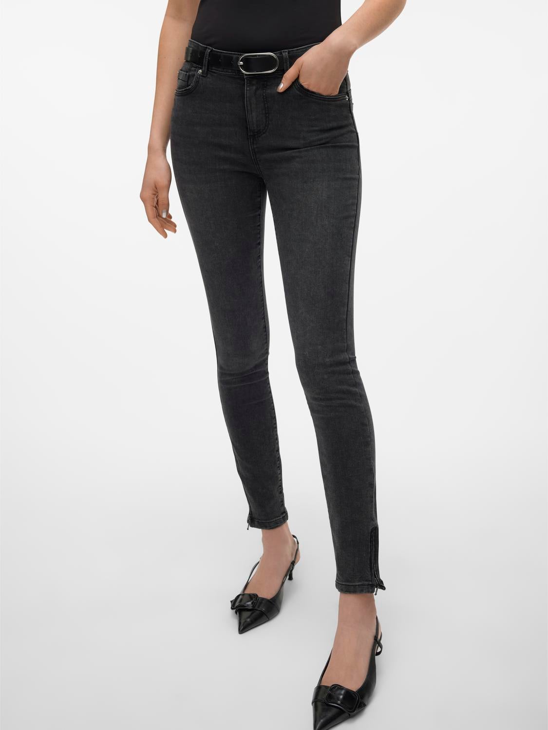 VMALIA Mid Rise Slim Fit Jeans