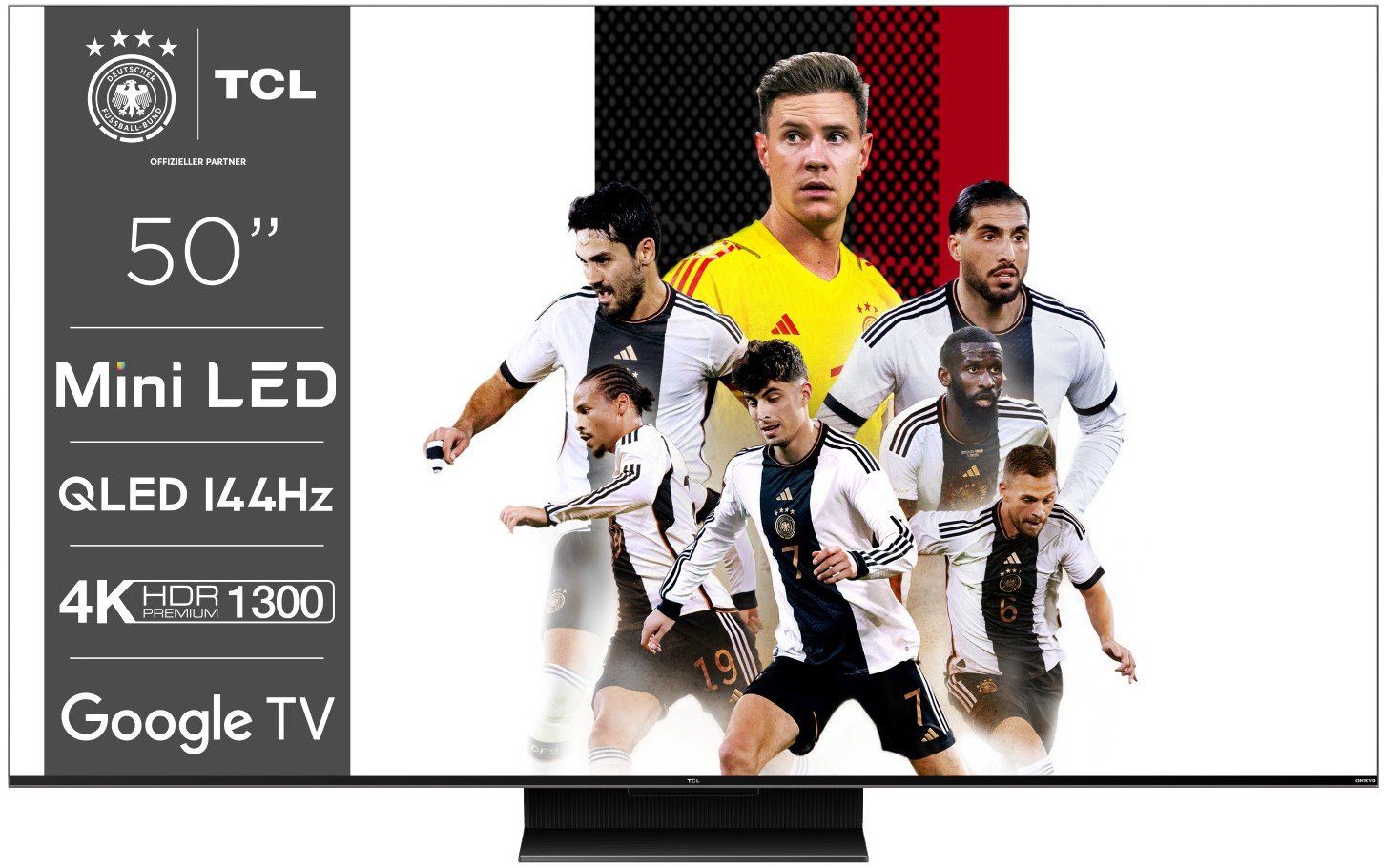 TCL 50C803X1 QLED-Fernseher