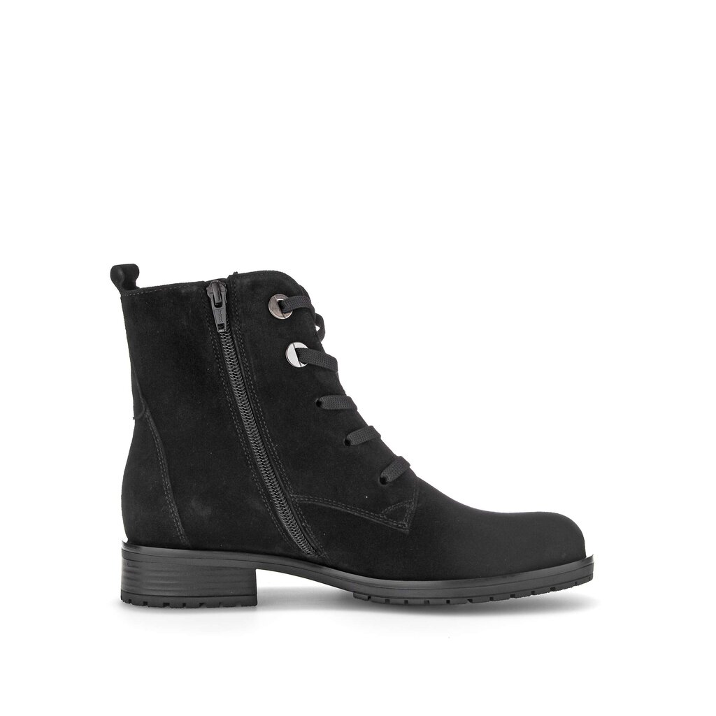Gabor comfort Schnürstiefelette schwarz