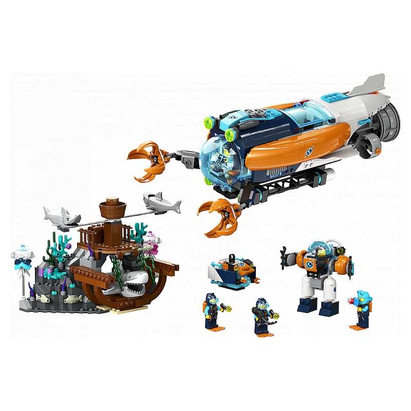 60379 Le sous-marin dexploration en eaux profondes, LEGO City