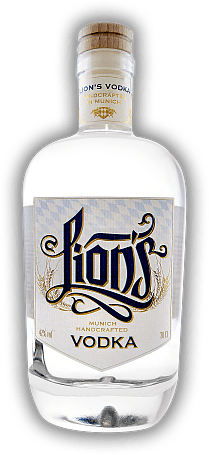 Lion's - Munich Handcrafted - Vodka Lion's - Munich Handcrafted - Vodka  0,7	 Liter - Vol 42%