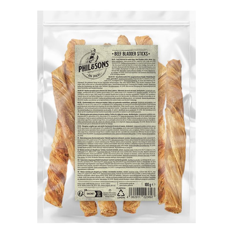 Phil & Sons Rinderblasensticks