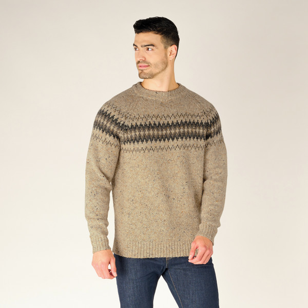 DUMJI SWEATER Herren - Wollpullover