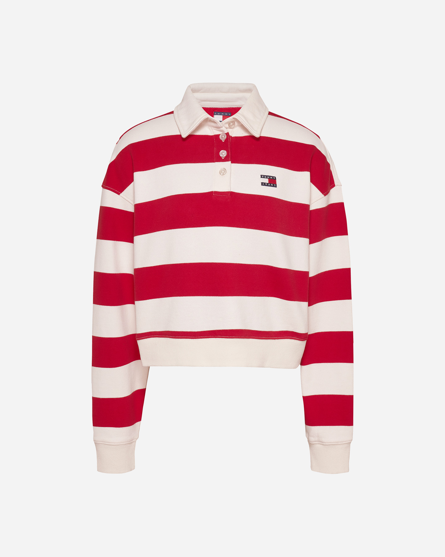 Polo Tommy Hilfiger Boxy Stripe W DW0DW19409-YBH