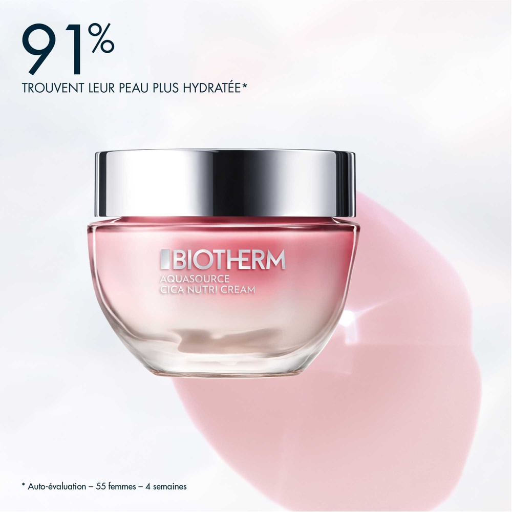 Biotherm Aquasource Cica Nutri Crème Coffret pour une peau hydratée et apaisée