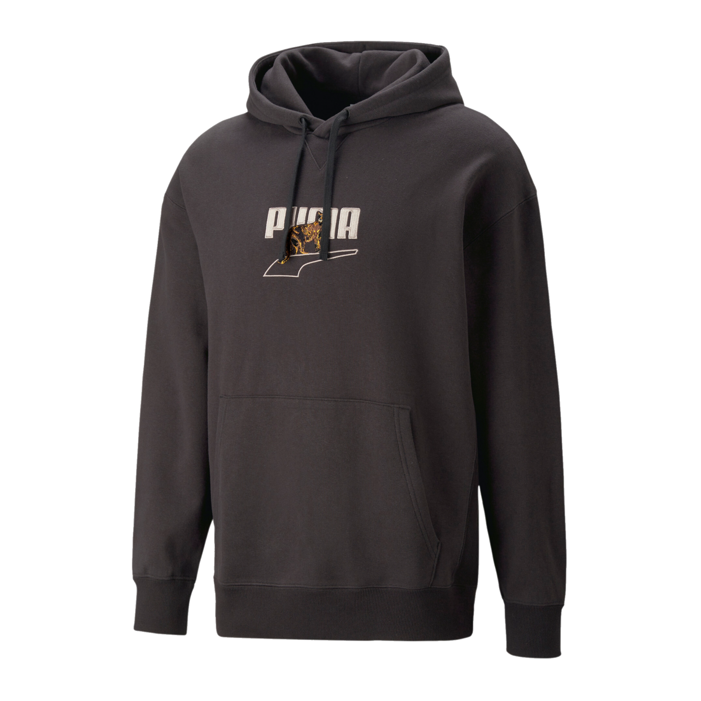 PUMA DOWNTOWN Graphic Hoody Schwarz F01