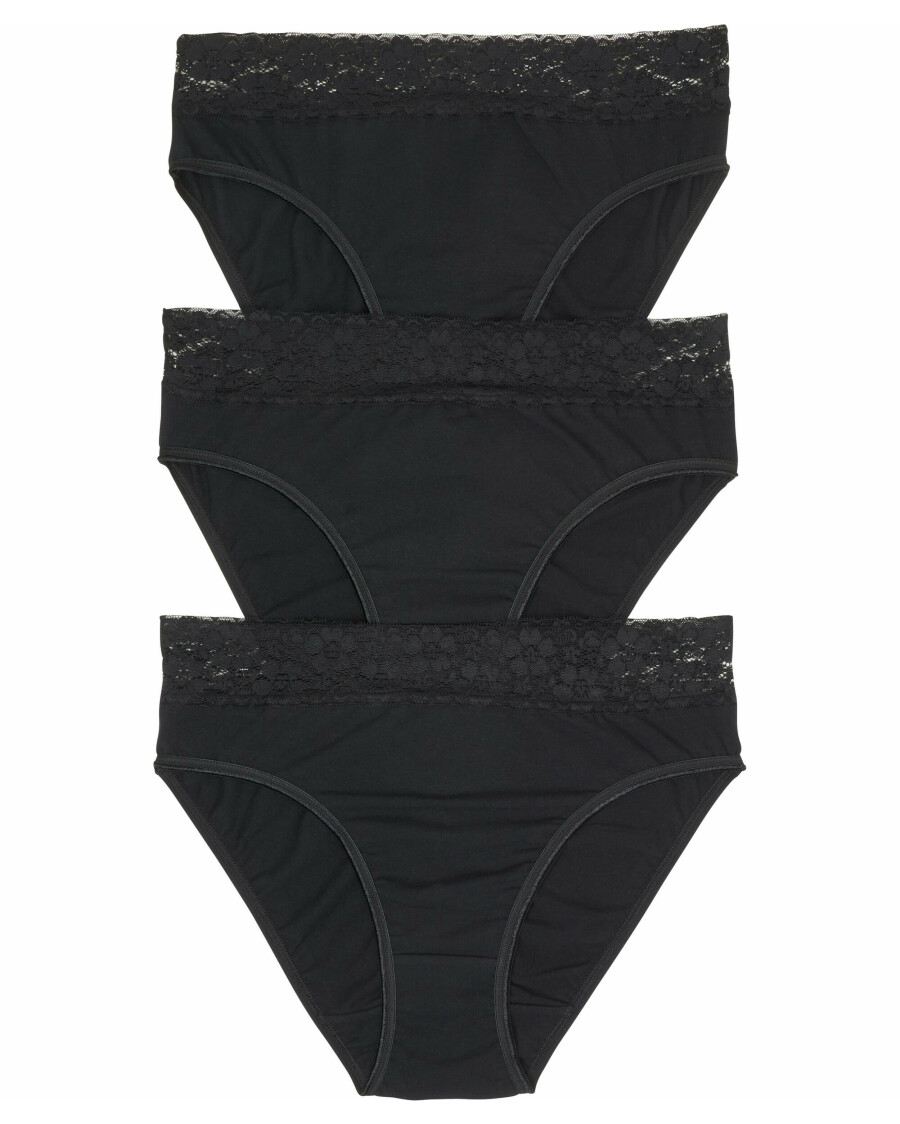 Schwarze Slips