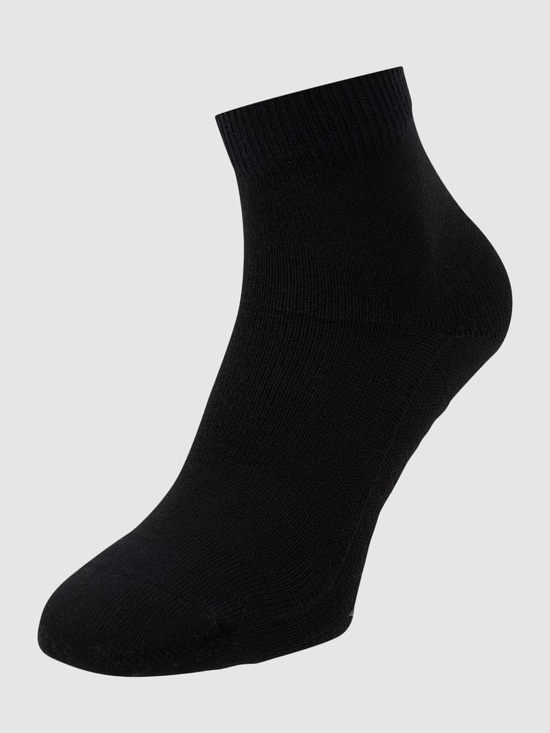 Socken mit rutschfester Sohle Modell Light Cuddle Pads in schwarz