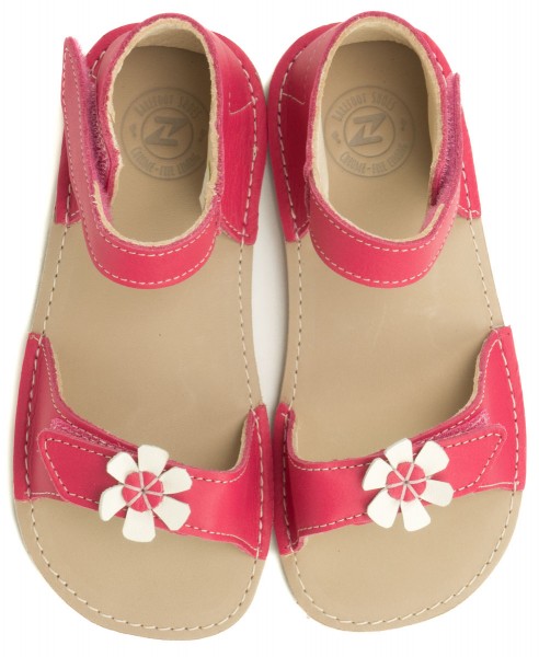 ZeaZoo ~ Sandale Ariel ~ Coral/Pink mit Blume