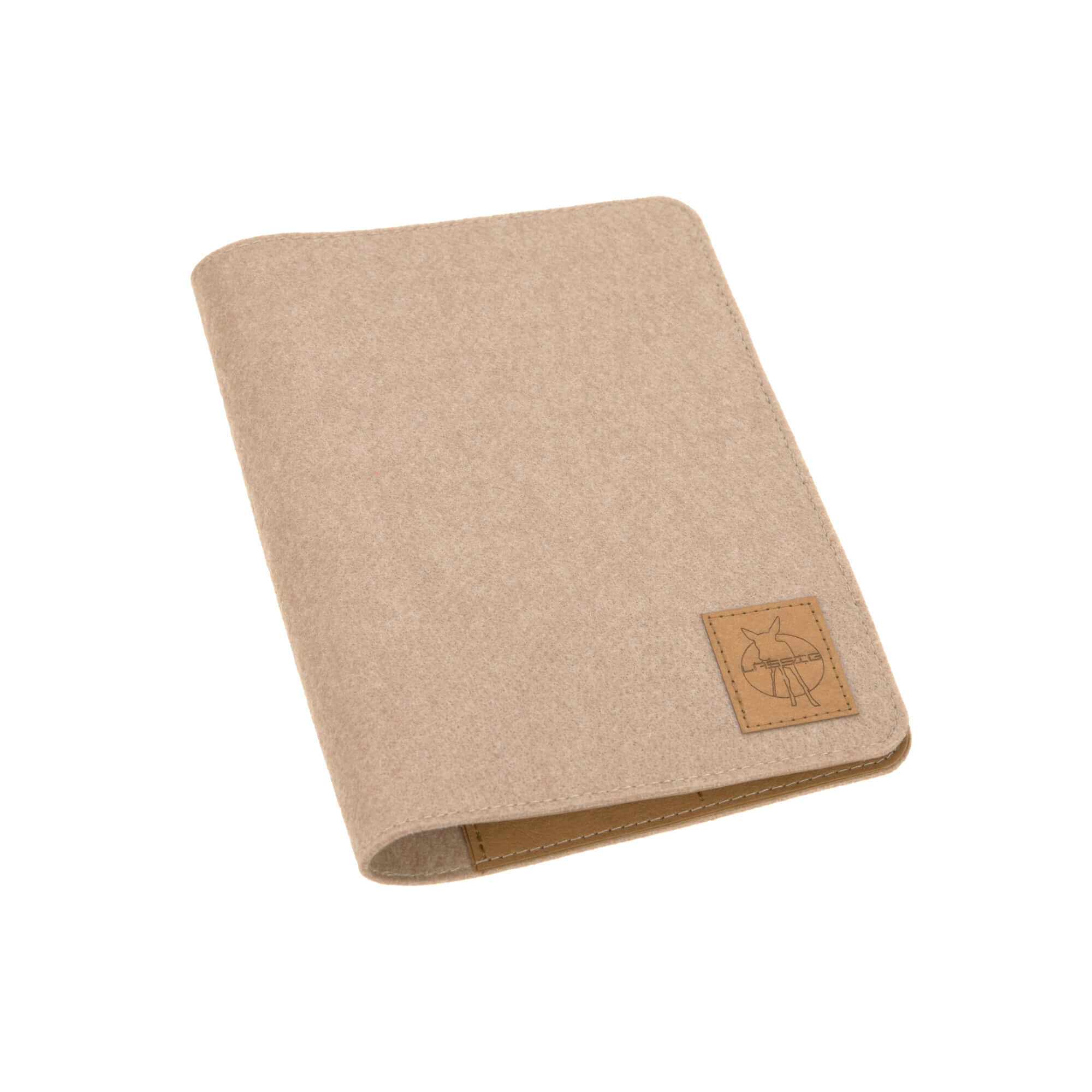 Mutterpasshülle - Dokumentenmappe Herz im Glück Limited Edition, Felt Sand