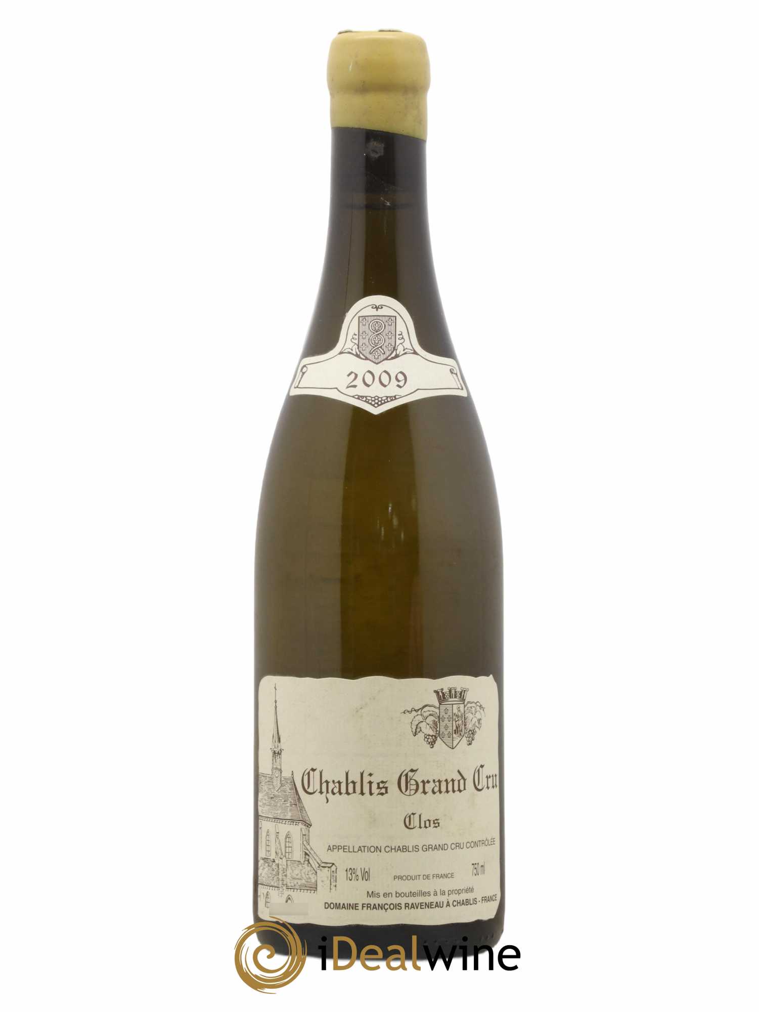 Chablis Grand Cru Clos Raveneau (Domaine)  2009 - Lot de 1 Bouteille