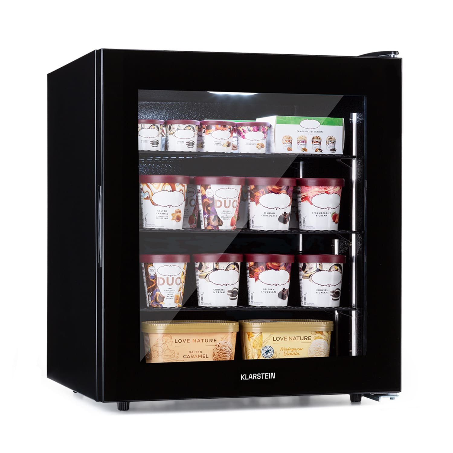 Klarstein Gefrierschrank HEA17-IceAge-88 10036066, 66 cm hoch, 60 cm breit