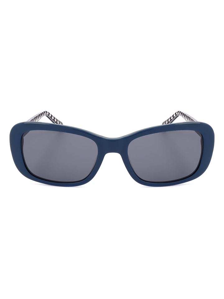 Moschino Damen-Sonnenbrille in Blau/ Dunkelblau günstig kaufen 55