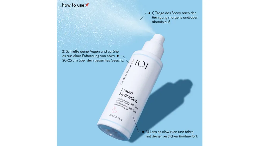 Geek & Gorgeous 101 Liquid Hydration 110 ml