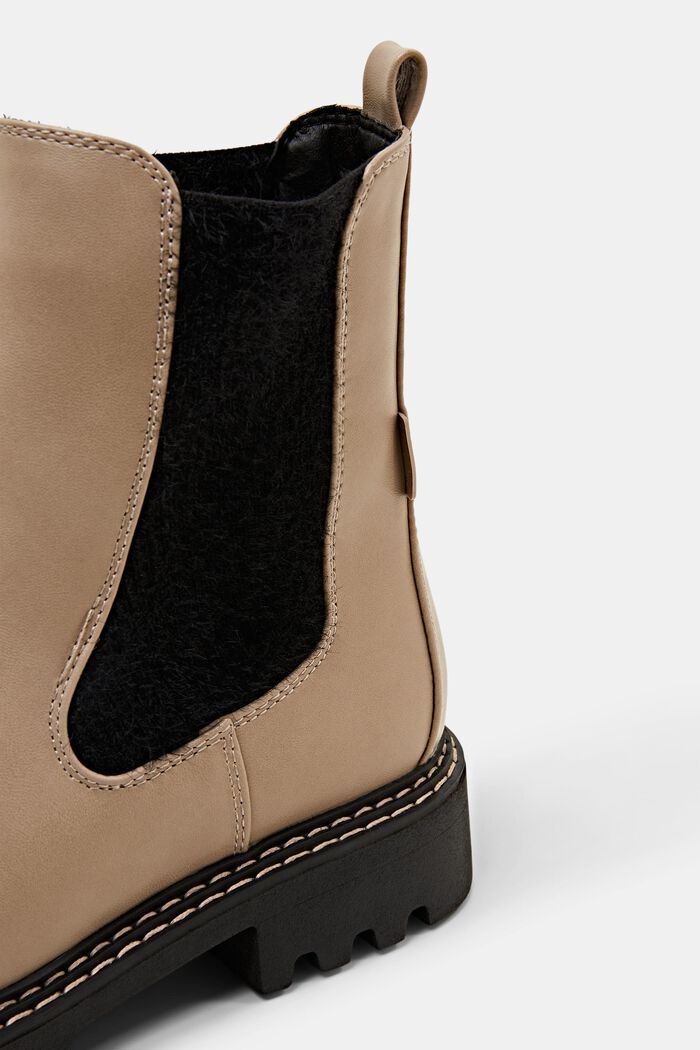 Chelsea Boots aus veganem Leder