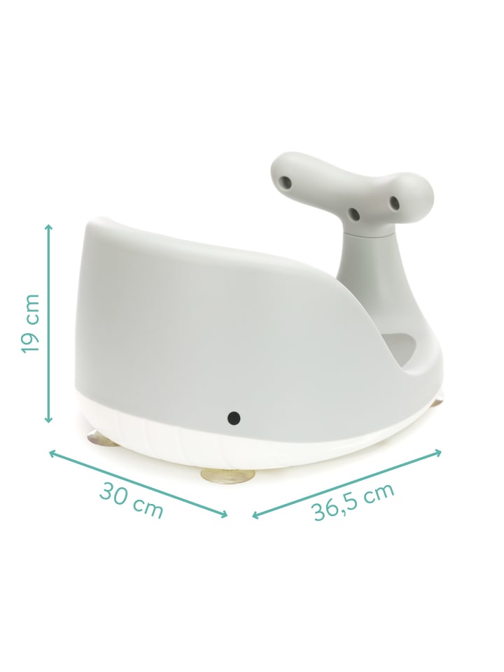 fillikid Badewannensitz Wal in Grau günstig kaufen onesize