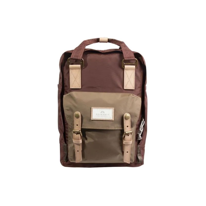 Doughnut Macaroon Jungle Backpack - maroon x khaki