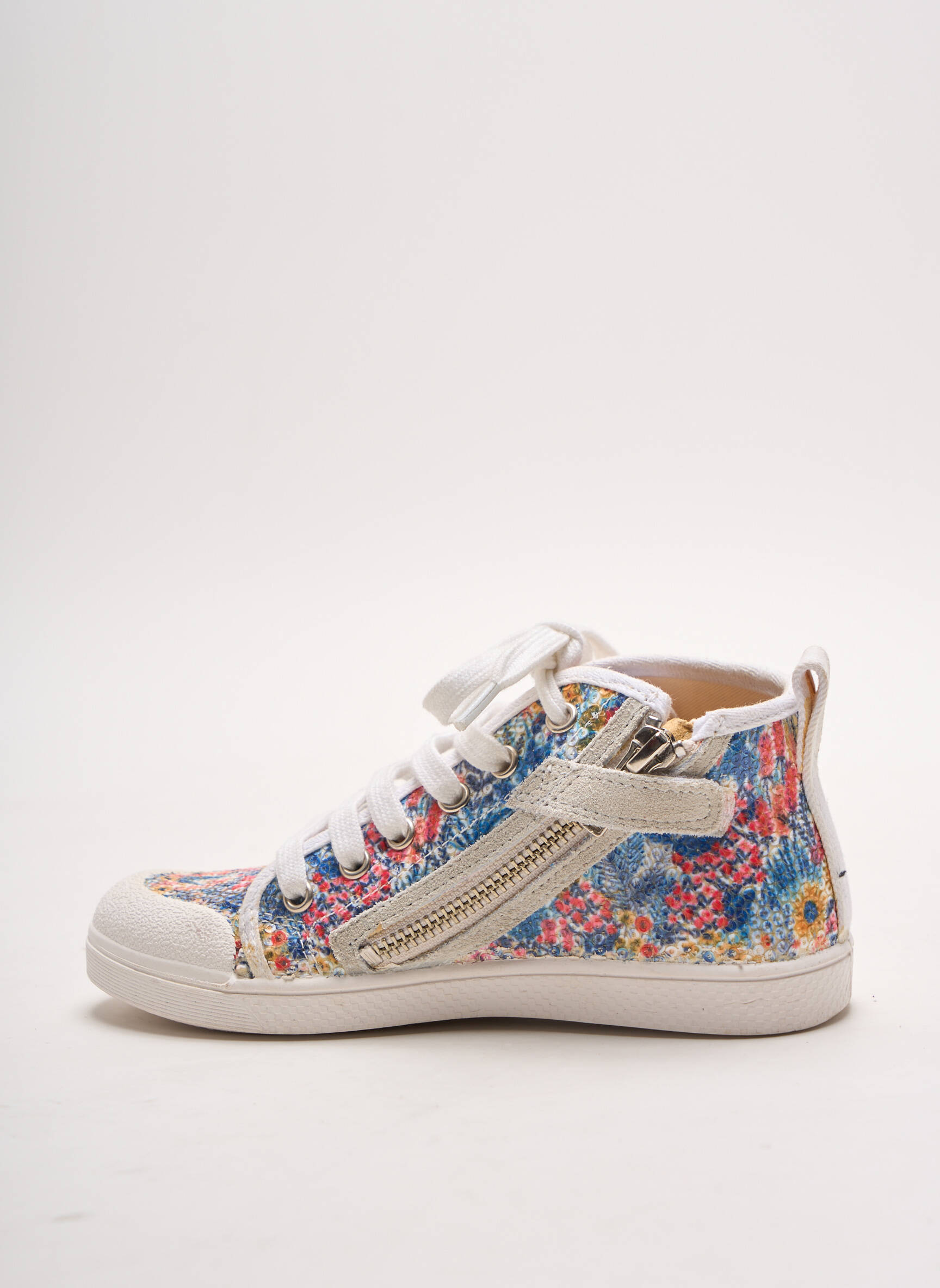 10 Is Baskets Fille couleur blanc